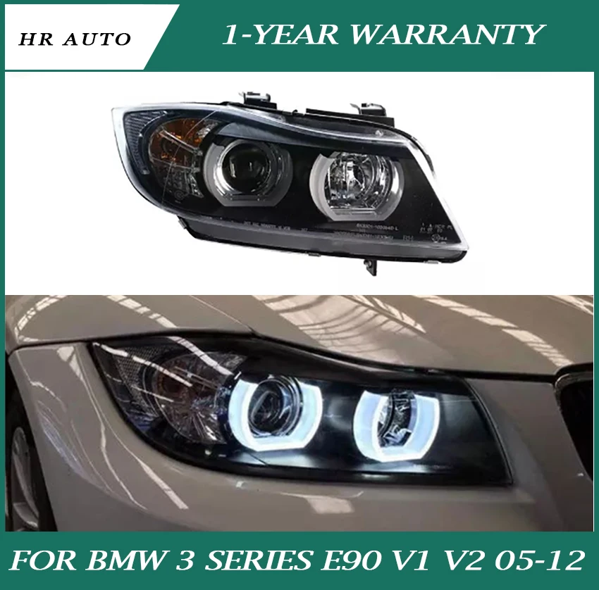 Автомобильные фары, подходят для BMW 3 серии E90 V1 V2 2005-2012, высококачественные светодиодные фары CCFL angel eye с двойной оптической линзой в сборе
Автомобильные фары, подходят для BMW 3 серии E90 V1 V2 2005-2012, высококачественные светодиодные фары CCFL angel eye с двойной оптической линзой в сборе