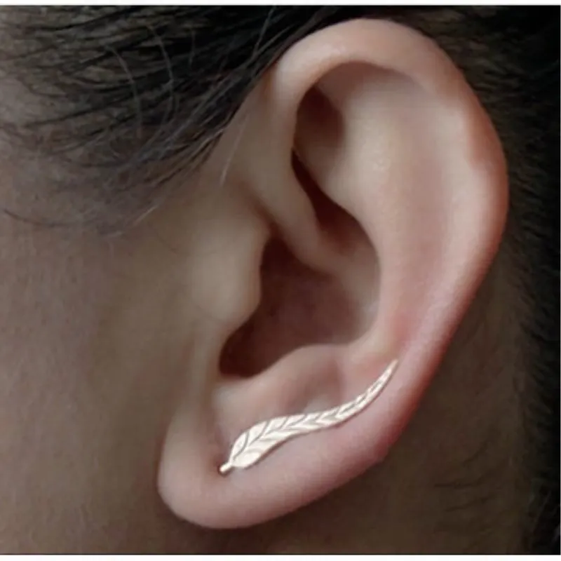 2022 Hot Sale 1 Pair Gold Clip Earrings Earring Wholesale Price Fashion Jewelry Leaf Stud Korea Earrings for Women
2022 Hot Sale 1 Pair Gold Clip Earrings Earring Wholesale Price Fashion Jewelry Leaf Stud Korea Earrings for Women
