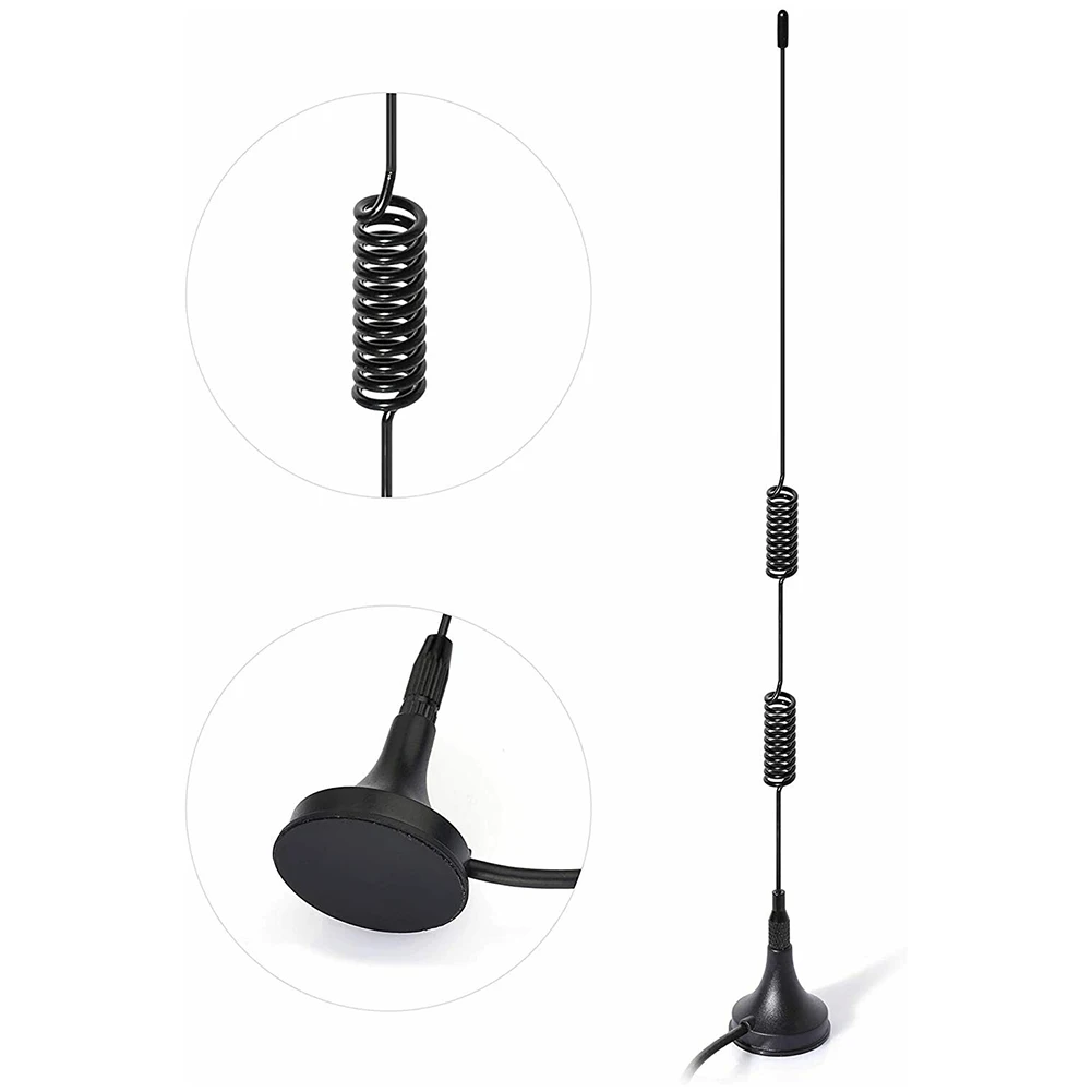 Bingfu Dual Frequency VHF UHF 136-174MHz 400-470MHz Amateur Radio Antenna Magnetic Base With Strong Magnetic Base Mount
Bingfu Dual Frequency VHF UHF 136-174MHz 400-470MHz Amateur Radio Antenna Magnetic Base With Strong Magnetic Base Mount