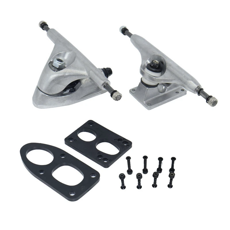 6.25Inch Surf Skateboard Trucks Longboard Trucks Spring Shock Truck Aluminium Alloy Longboard Bridges with Gaskets
6.25Inch Surf Skateboard Trucks Longboard Trucks Spring Shock Truck Aluminium Alloy Longboard Bridges with Gaskets