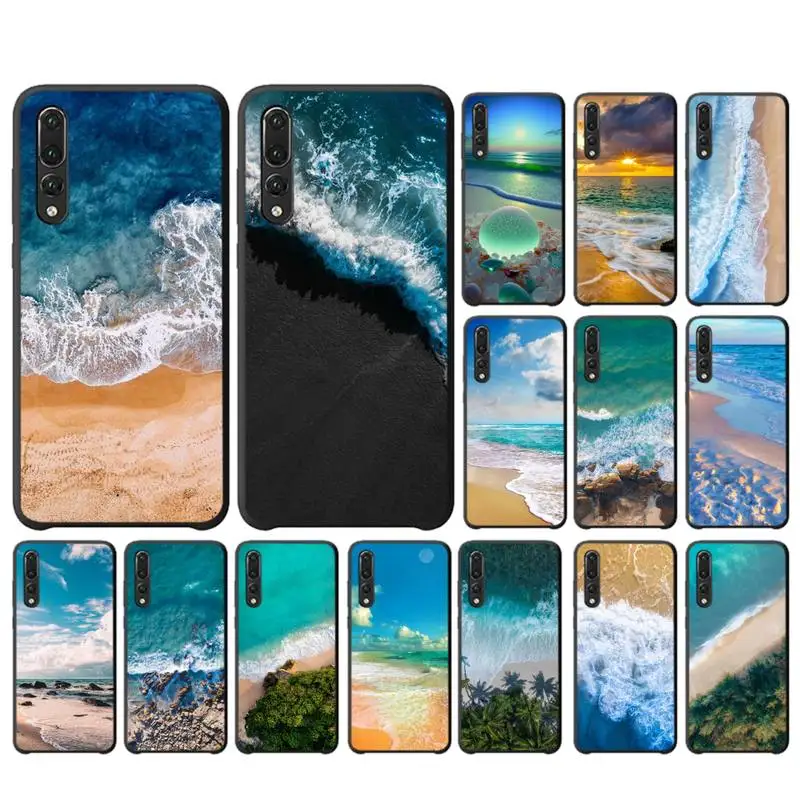 

MaiYaCa Sea Beach Phone Case for Huawei P30 40 20 10 8 9 lite pro plus Psmart2019