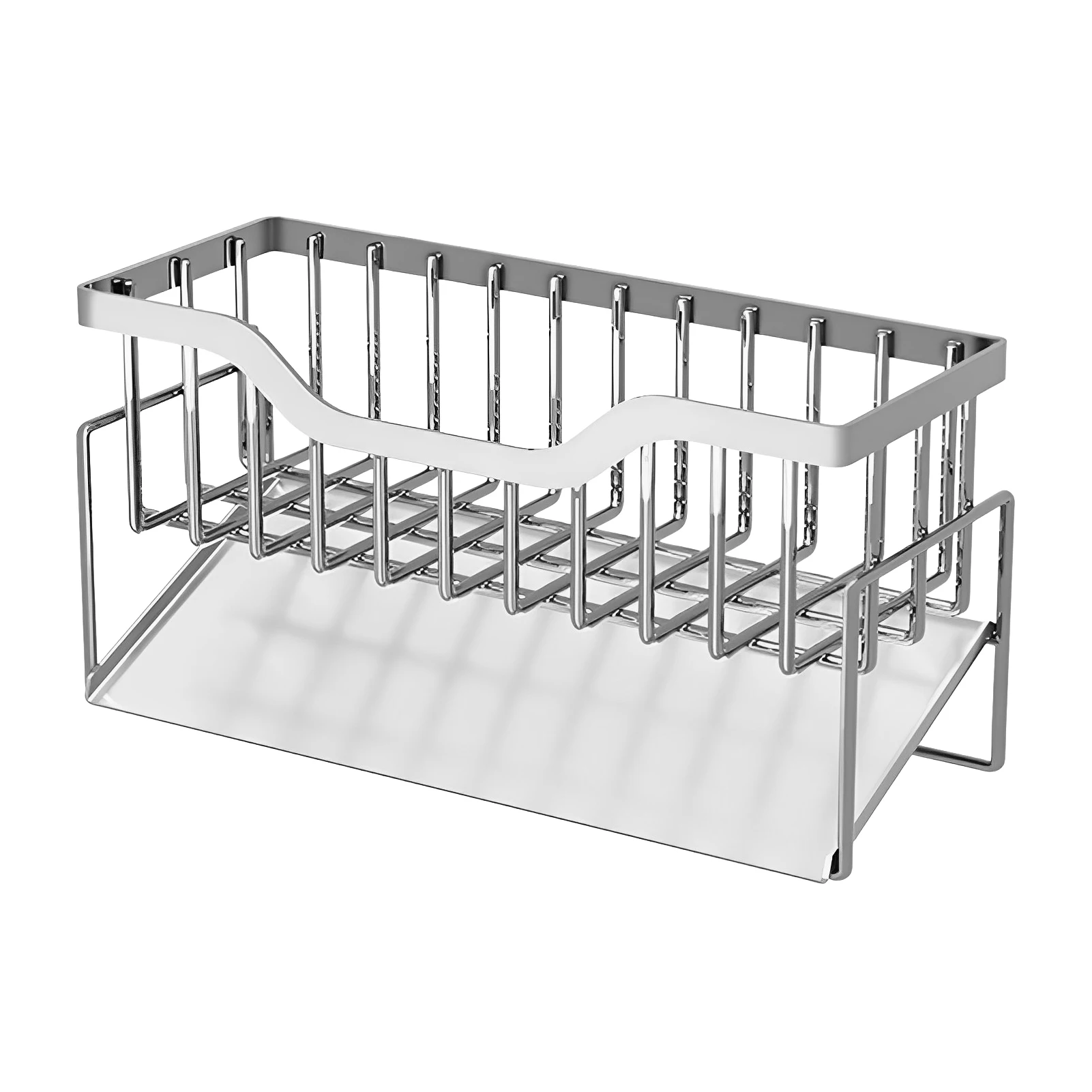 Large Cleaning Tools Quick Drying Stainless Steel Kitchen Sink Bathroom Drain Rack Organized Hollowed Save Space Slanted Base
Large Cleaning Tools Quick Drying Stainless Steel Kitchen Sink Bathroom Drain Rack Organized Hollowed Save Space Slanted Base