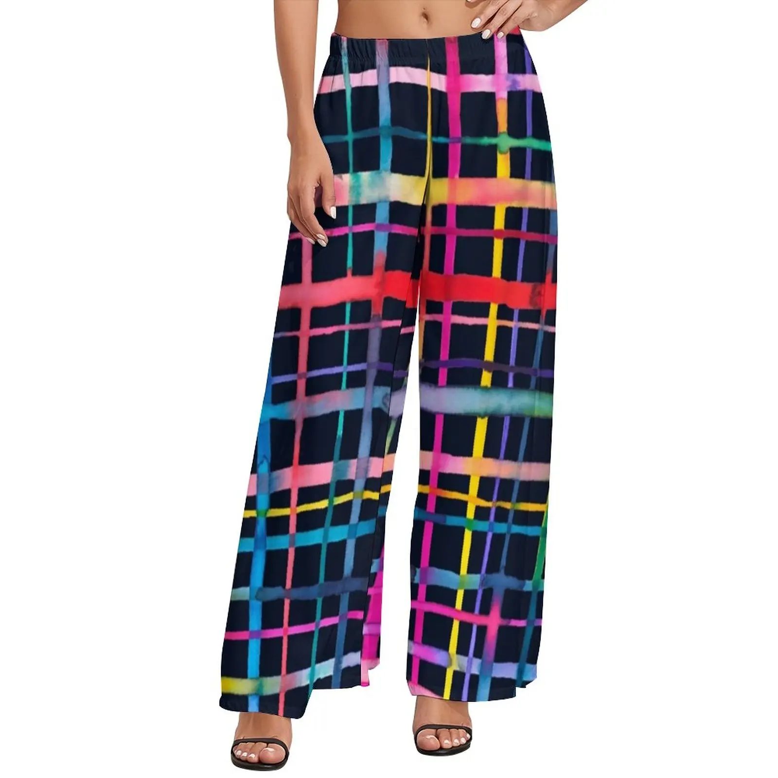 Abstract Geometry Straight Pants Multicolor Checkered Office Wide Leg Pants Female Oversize Aesthetic Custom Trousers
Abstract Geometry Straight Pants Multicolor Checkered Office Wide Leg Pants Female Oversize Aesthetic Custom Trousers