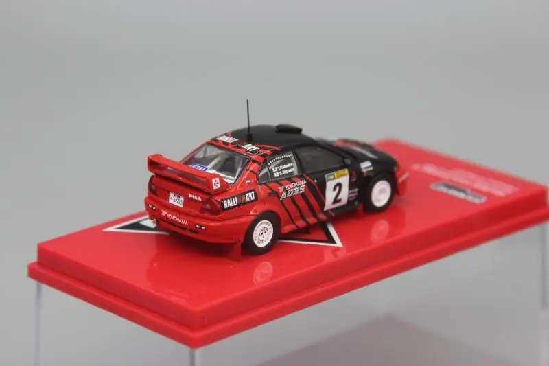 Tarmac работает 1:64 MITSUBISHI Lancer Evo VI generation 6 racing 1999 коллекция литых под давлением моделей