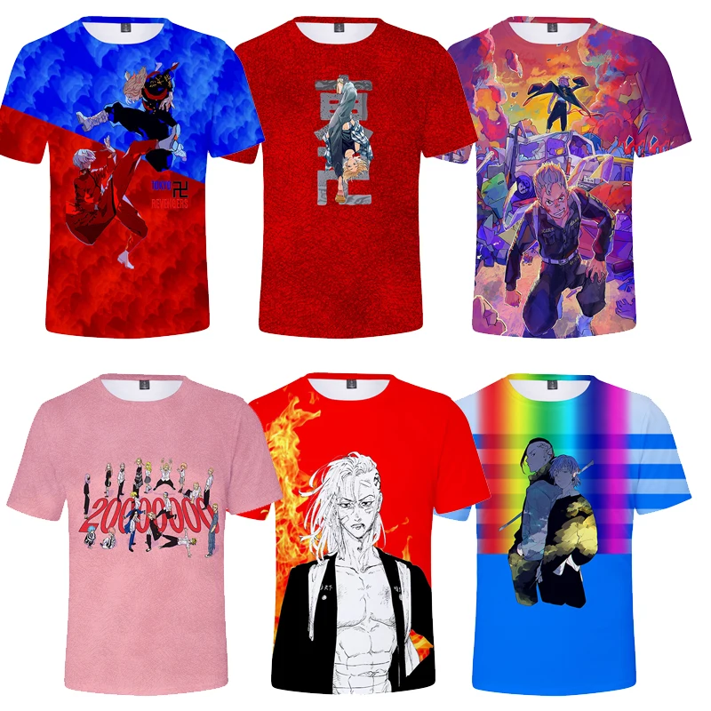 Tokyo Revengers Graphic T-shirt Men Anime Summer Tshirt Women Manga Kawaii Tops Children Unisex Harajuku Style T Shirt
Tokyo Revengers Graphic T-shirt Men Anime Summer Tshirt Women Manga Kawaii Tops Children Unisex Harajuku Style T Shirt