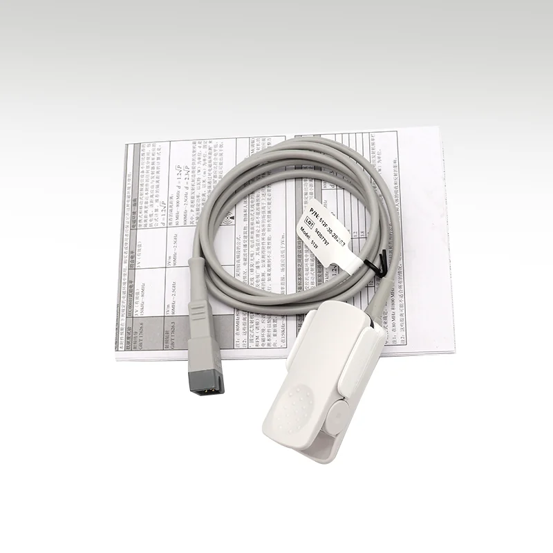 Mindray original adult split finger clip type blood oxygen probe blood oxygen sensor 512F
Mindray original adult split finger clip type blood oxygen probe blood oxygen sensor 512F