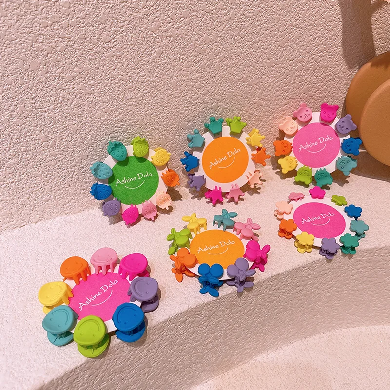 10pcs Korean Cartoon Fruit Crab Hair Clip Kawaii Children Candy Color Hair Pin Braid Hair Headwear Girls Kids Hair Accessories
10pcs Korean Cartoon Fruit Crab Hair Clip Kawaii Children Candy Color Hair Pin Braid Hair Headwear Girls Kids Hair Accessories
