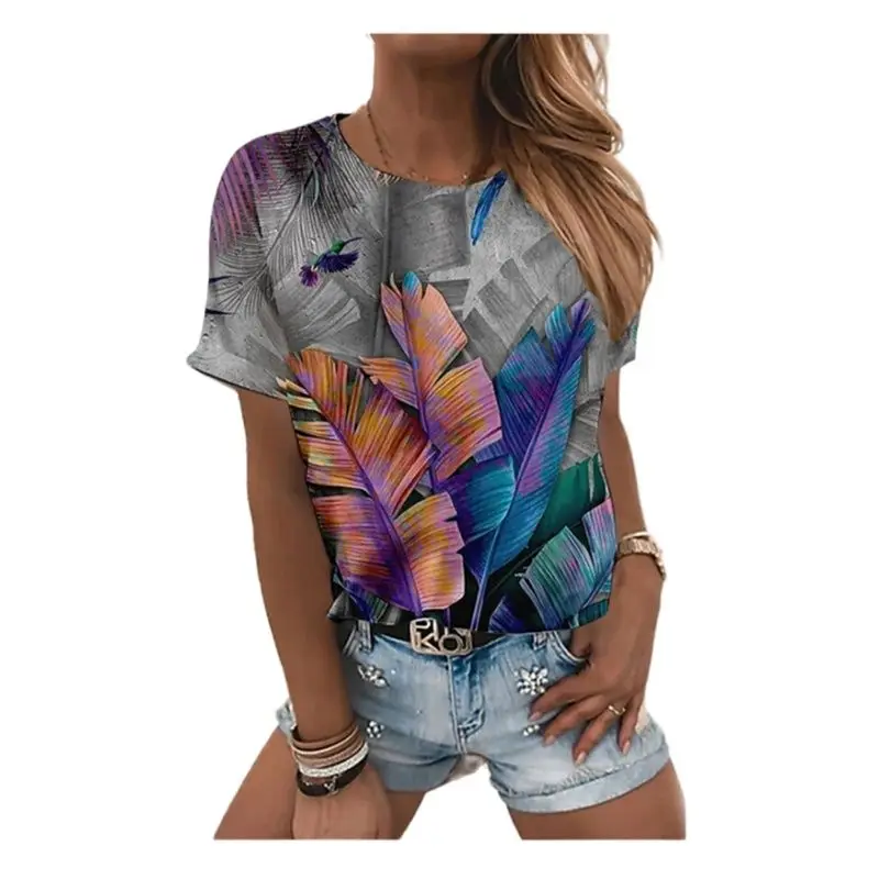 Women's oversized shirt outdoor short sleeve streetwear fabric around neck blouse ladies new summer style
Women's oversized shirt outdoor short sleeve streetwear fabric around neck blouse ladies new summer style