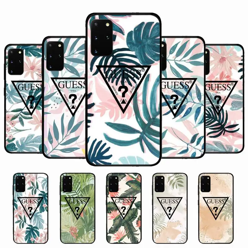 Palm Tree Leaves Plant Flower Brand GUESS Phone Case For Samsung Galaxy S20lite S21 S21ULTRA s20 s20plus S21plus 20UlTRA
Palm Tree Leaves Plant Flower Brand GUESS Phone Case For Samsung Galaxy S20lite S21 S21ULTRA s20 s20plus S21plus 20UlTRA