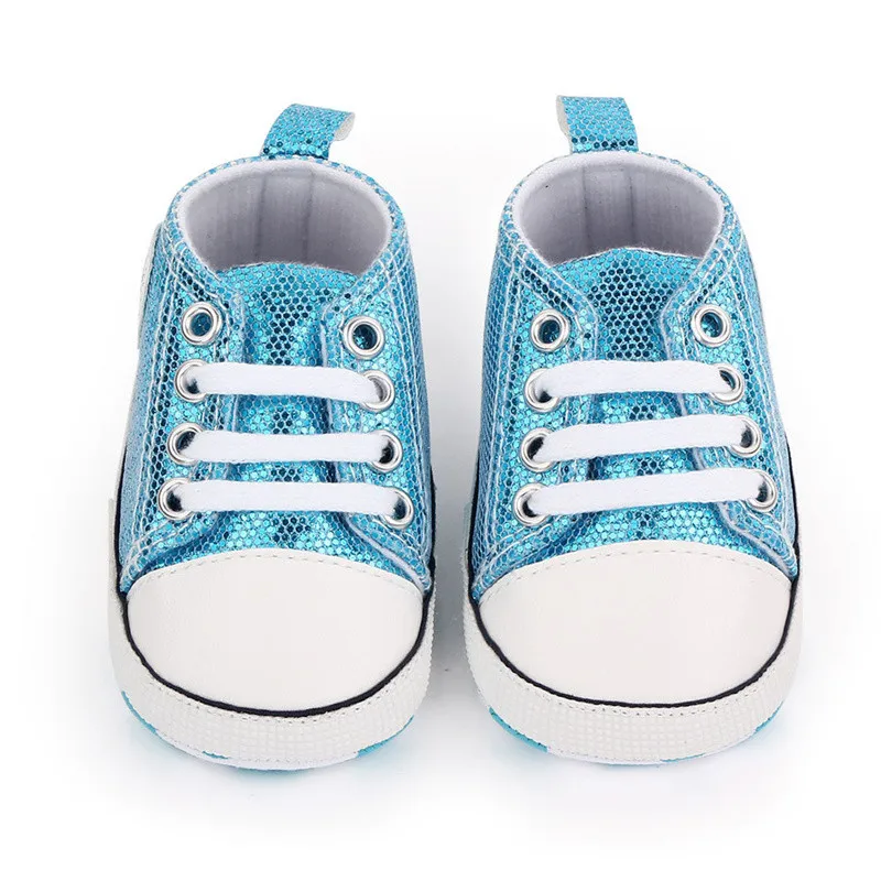 Fashion Bling Baby Boys Girls Shoes Infant Boy Girl First Walker Newborn Baby Canvas Sneakers Baby Boys Crib Shoes For 0-18M
Fashion Bling Baby Boys Girls Shoes Infant Boy Girl First Walker Newborn Baby Canvas Sneakers Baby Boys Crib Shoes For 0-18M