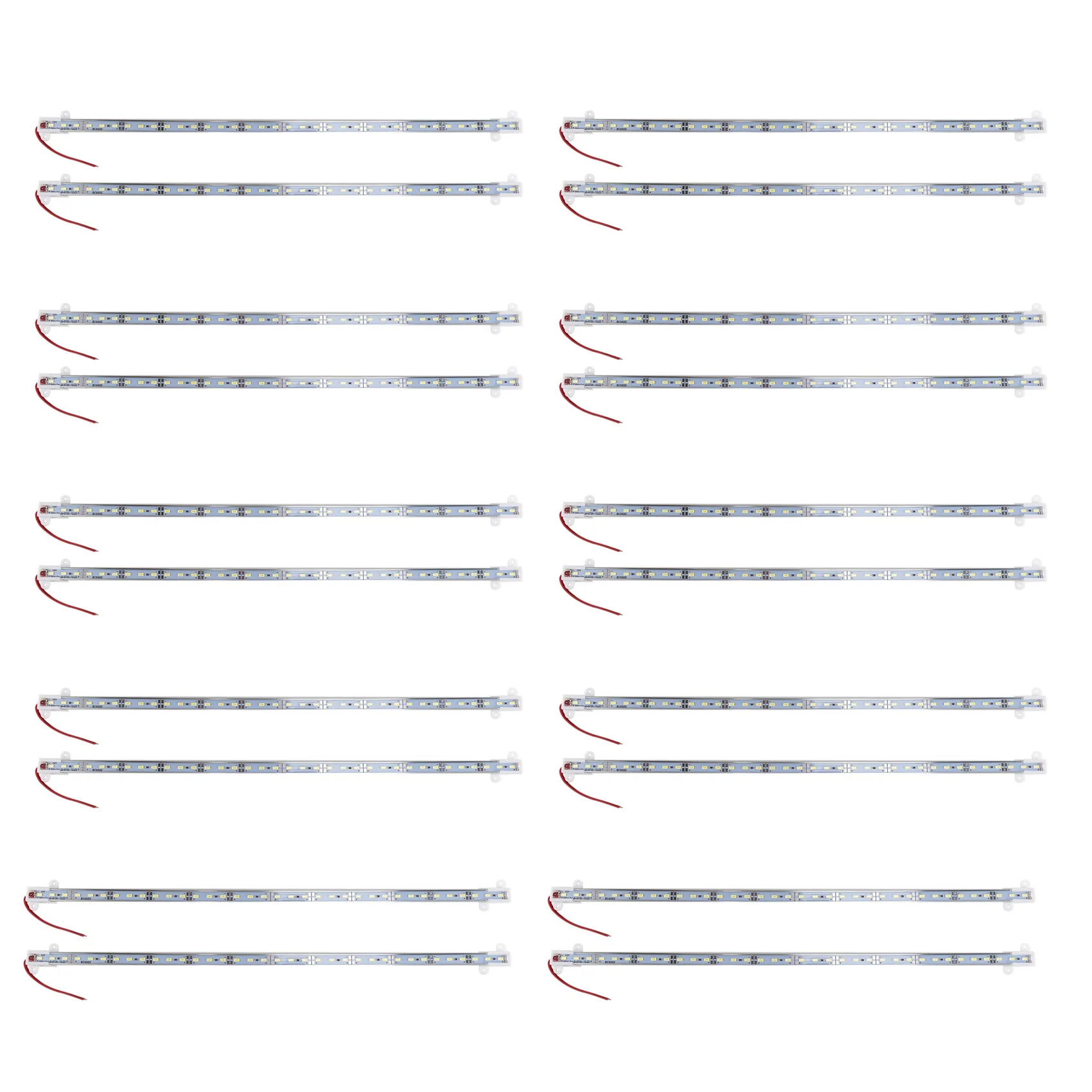 20pcs 50CM 12V 36 LED 5630 SMD Hard Strip Light Aluminum Shell with End Cap White
20pcs 50CM 12V 36 LED 5630 SMD Hard Strip Light Aluminum Shell with End Cap White