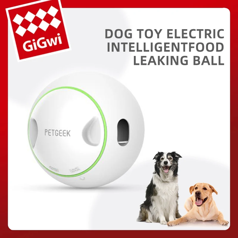 

GiGwi Electric Smart Dog Toys Leaky Food Ball Puzzle Dog Toys One-click Start Whole Body Washing Inspire Nature Pet Accessories
