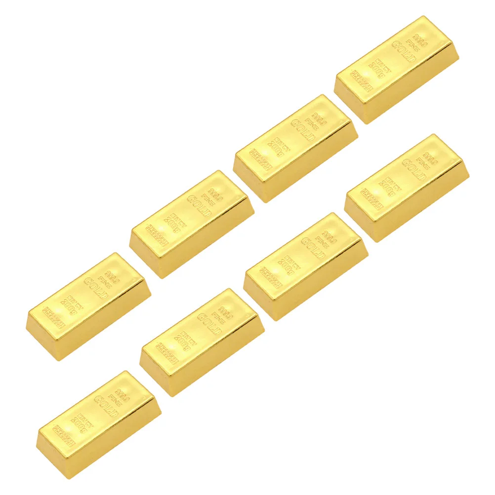Gold Bar Fake Bullion Prop Brick Bricks Bars Toy Goldenpirates Party Simulation Toys Playthings Movie Realistic Faux Simulated
Gold Bar Fake Bullion Prop Brick Bricks Bars Toy Goldenpirates Party Simulation Toys Playthings Movie Realistic Faux Simulated