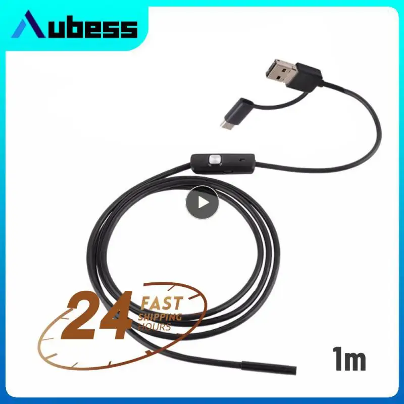 1PCS Endoscope 5.5mm Hardwired USB Android Endoscope Camera Mini Lens 3in1 TYPE-C Micro USB Waterproof Car Inspection
1PCS Endoscope 5.5mm Hardwired USB Android Endoscope Camera Mini Lens 3in1 TYPE-C Micro USB Waterproof Car Inspection