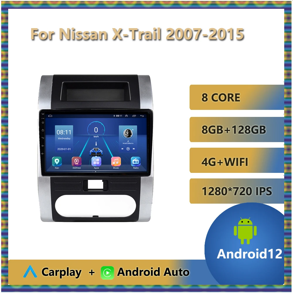 9" IPS Car Radio Multimedia Video Player For Nissan X-Trail 2007 - 2015 Navigation GPS Autoradio Head Unit 8GB+256GB Bluetooth
9" IPS Car Radio Multimedia Video Player For Nissan X-Trail 2007 - 2015 Navigation GPS Autoradio Head Unit 8GB+256GB Bluetooth