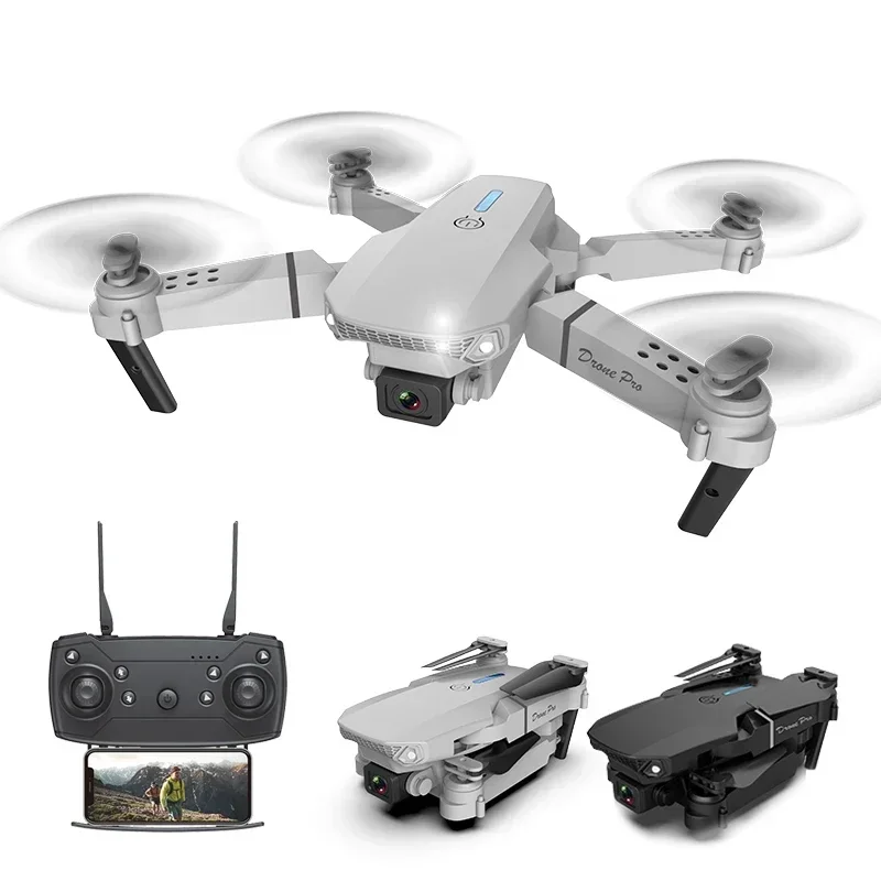 HJ E88 Pro Gifts Children Toys Fpv Quadcopter Drone With Camera Hd 4K Professional Rc Remote Control Helicopter DronToy
HJ E88 Pro Gifts Children Toys Fpv Quadcopter Drone With Camera Hd 4K Professional Rc Remote Control Helicopter DronToy