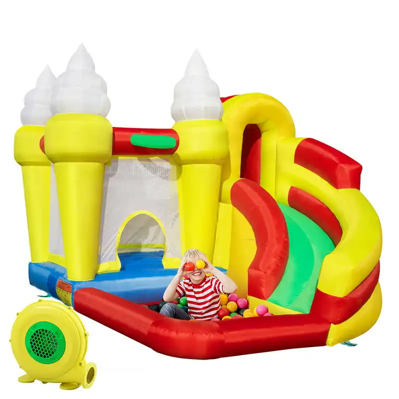 Bounce House, Kids Jumping Castle with Slide and Large Pool for Kids Outdoor Indoor Party
Bounce House, Kids Jumping Castle with Slide and Large Pool for Kids Outdoor Indoor Party