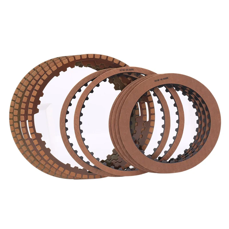 NewJF015E CVT Automatic Transmission Gearbox Clutch Plates Friction Kit for Nissan Juke Qashqai Note Micra
NewJF015E CVT Automatic Transmission Gearbox Clutch Plates Friction Kit for Nissan Juke Qashqai Note Micra