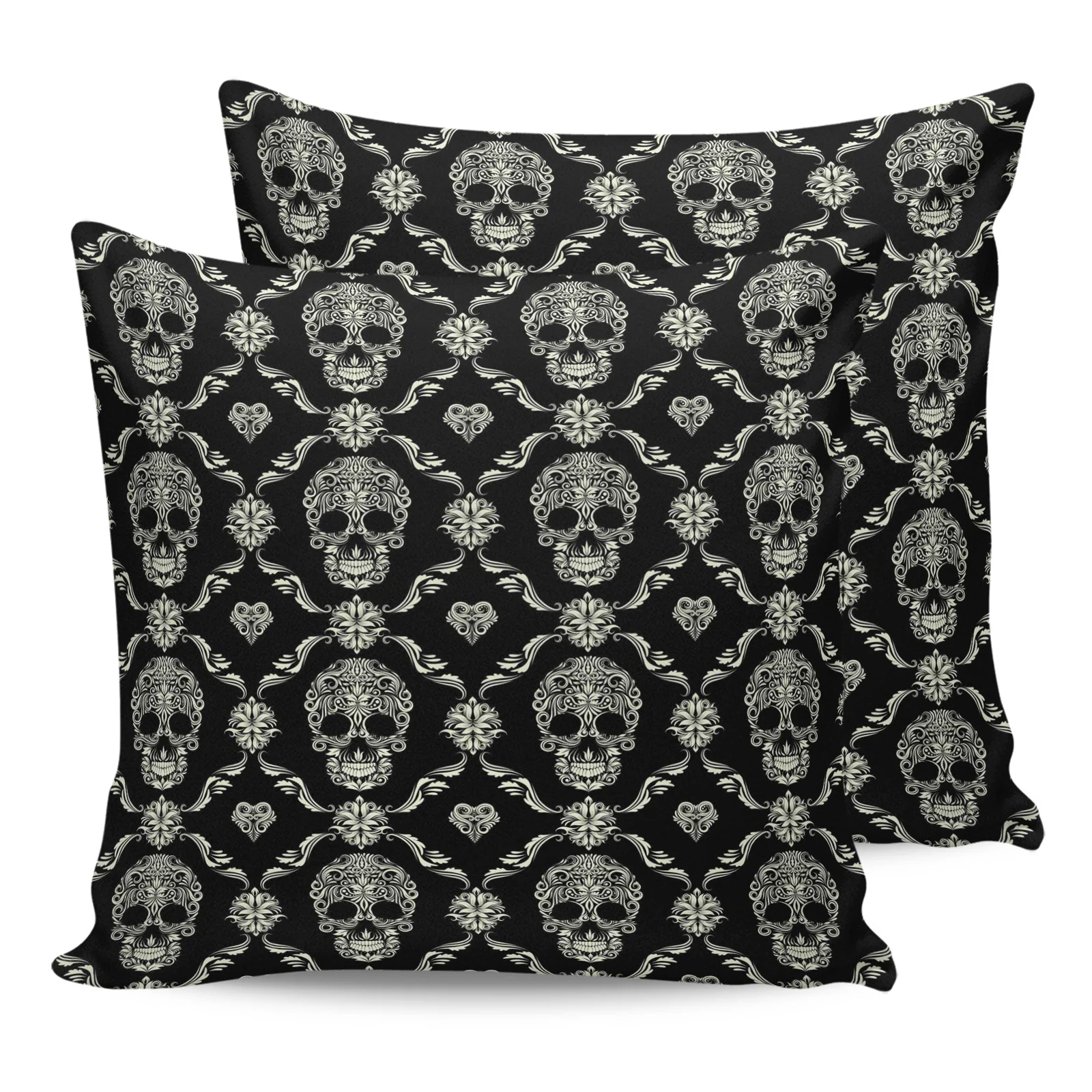 2PC Pillowcase Skull Black Sofa Cushion Cover Bedding Dakimakura Pillow Cover For Bed House Home Decorative Pillow Cases
2PC Pillowcase Skull Black Sofa Cushion Cover Bedding Dakimakura Pillow Cover For Bed House Home Decorative Pillow Cases