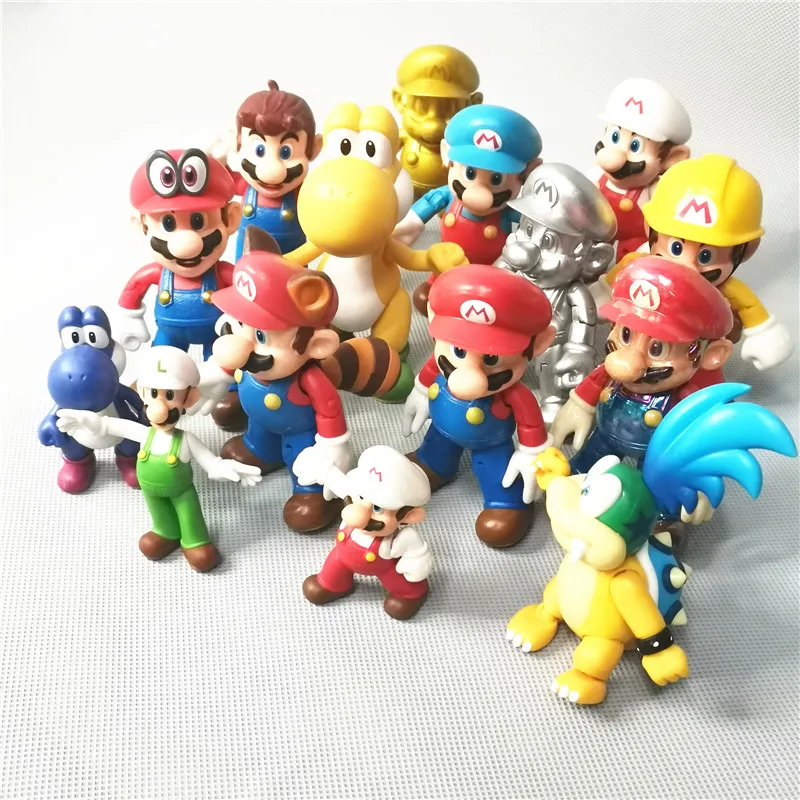 Bandai Anime Figure Super Mario Mario Luigi Articulated Dolls Desktop Decoration Collection Dolls Children Toys
Bandai Anime Figure Super Mario Mario Luigi Articulated Dolls Desktop Decoration Collection Dolls Children Toys