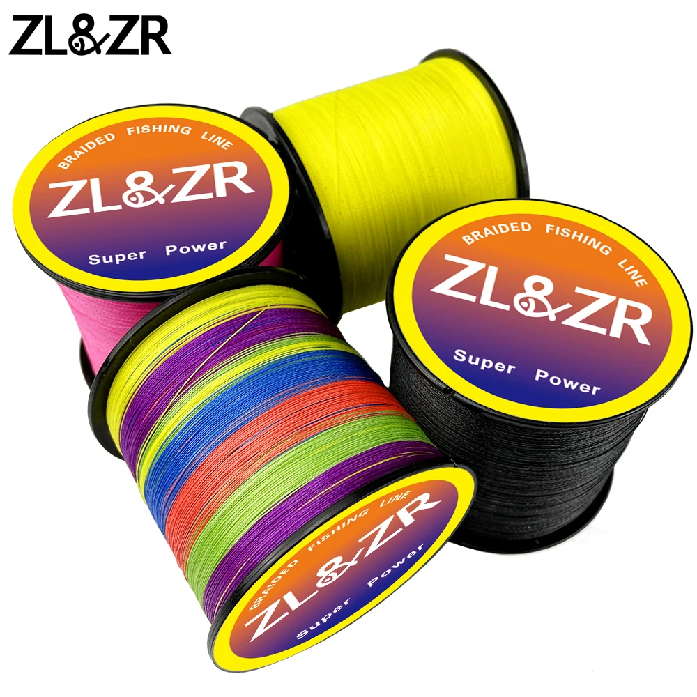 ZL&ZR 4x Strands Braid Line 500m Long Line Fishing 10-78LB PE Multifilament Saltwater Fishing Super Line for Fishing Tools Rope
ZL&ZR 4x Strands Braid Line 500m Long Line Fishing 10-78LB PE Multifilament Saltwater Fishing Super Line for Fishing Tools Rope