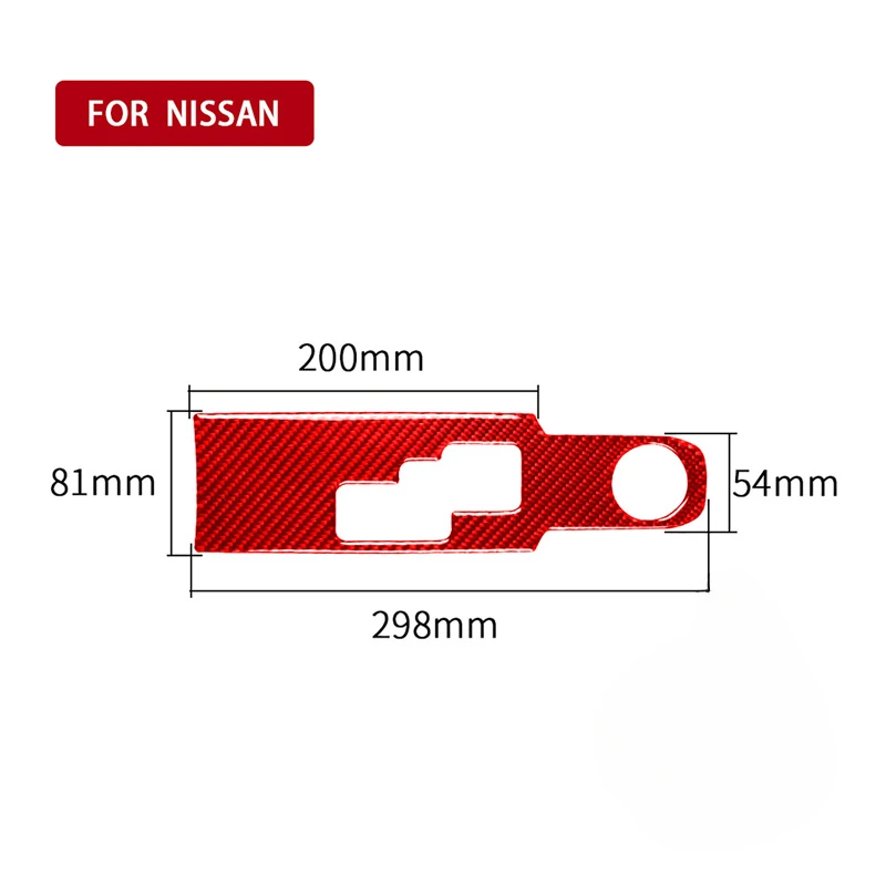 For Nissan GTR R35 2008 2009 2010 2011 2012-2016 Carbon Fiber Sticker Car Central Gear Shift Panel Trim Interior Car Accessories
For Nissan GTR R35 2008 2009 2010 2011 2012-2016 Carbon Fiber Sticker Car Central Gear Shift Panel Trim Interior Car Accessories