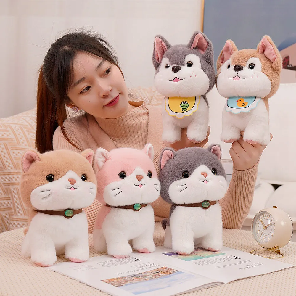 25cm Dog Cat Cute Plush Dolls Baby Kids Cute Animal Soft Cotton Stuffed Soft Toys Sleeping Mate Gift Boy Girl Kids Toy Kawaii
25cm Dog Cat Cute Plush Dolls Baby Kids Cute Animal Soft Cotton Stuffed Soft Toys Sleeping Mate Gift Boy Girl Kids Toy Kawaii