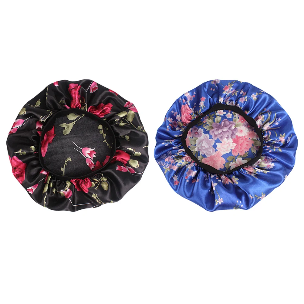 2 Pcs Women’s Hats Satin Bonnet Hair Loss Sleep Hair Caps Wide Side Night Caps Sleeping Sleep Caps Women
2 Pcs Women’s Hats Satin Bonnet Hair Loss Sleep Hair Caps Wide Side Night Caps Sleeping Sleep Caps Women