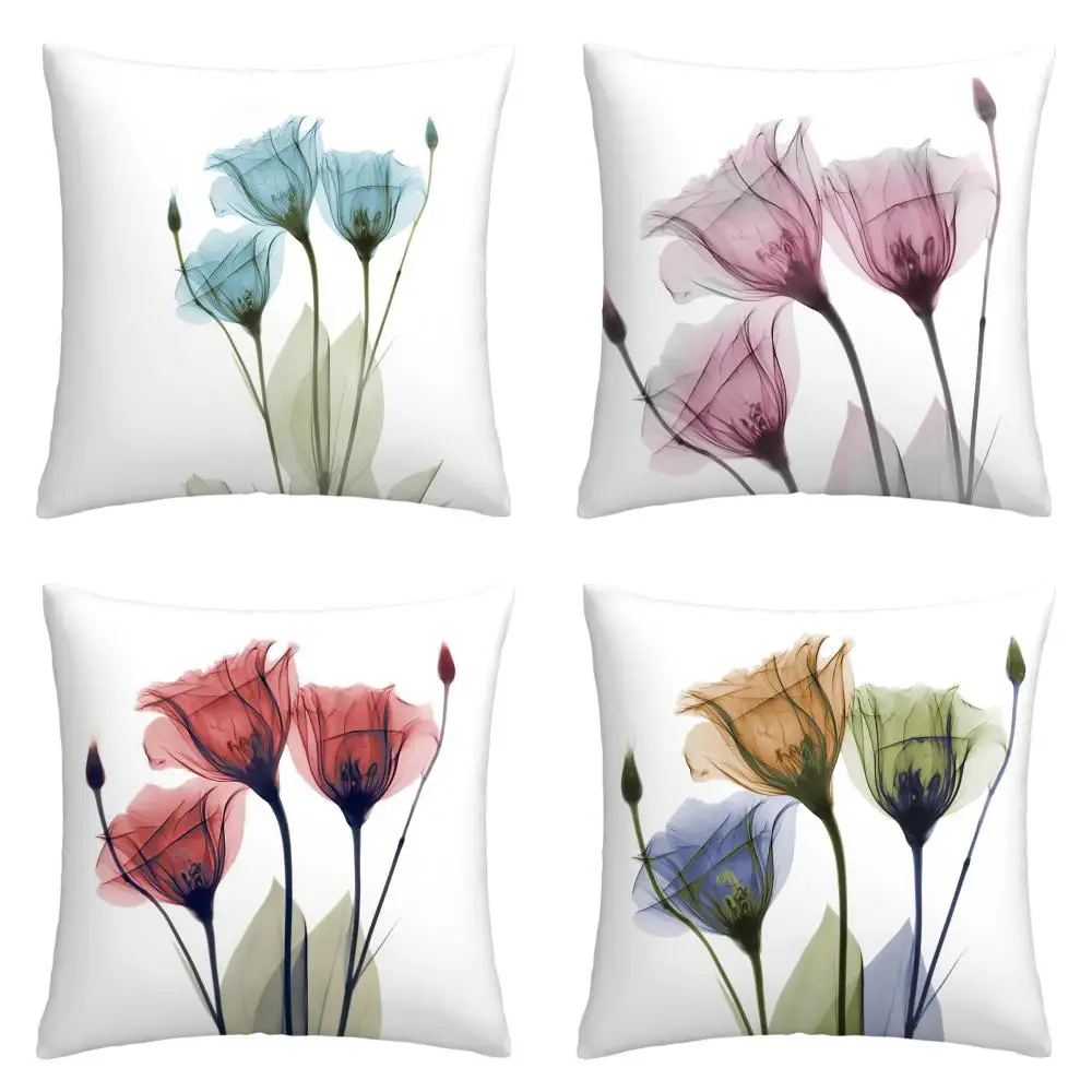 Watercolor flower pillowcase, living room sofa cushion cover, 60x60 can be customized, your home decoration pillow cases
Watercolor flower pillowcase, living room sofa cushion cover, 60x60 can be customized, your home decoration pillow cases