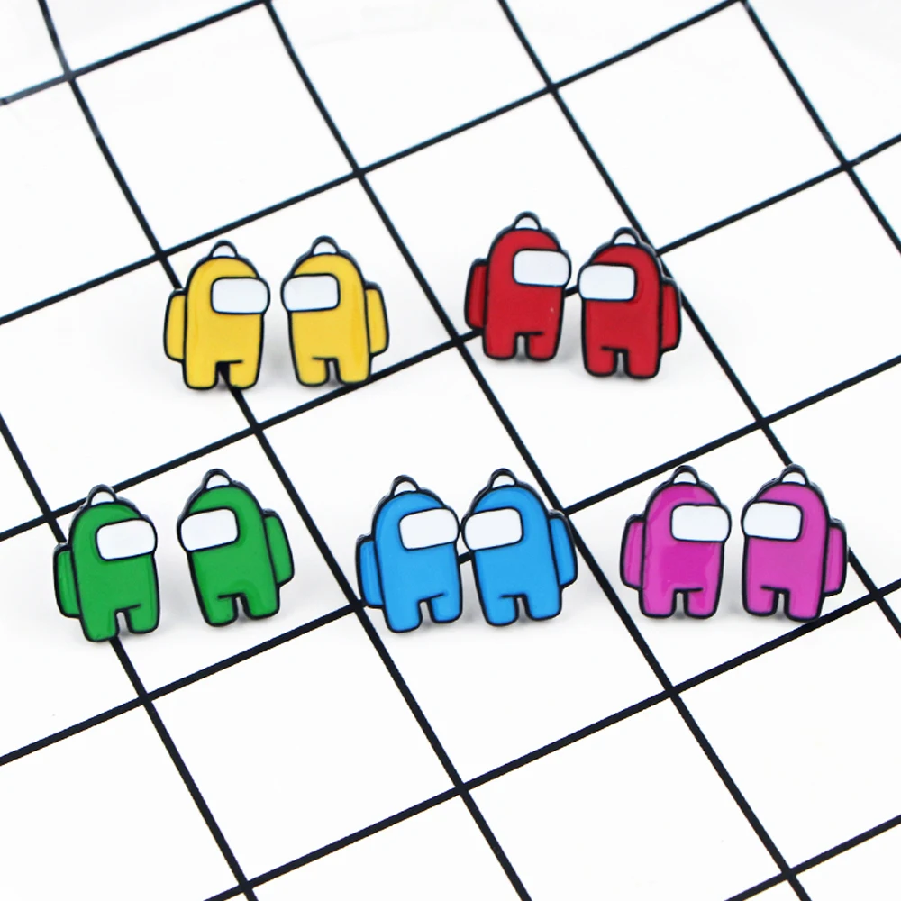 LB3272 1 Pair New Arrival Hot Game Astronaut Pierced Ear Stud Enamel Earrings for Kids Girls Cute Accessories
LB3272 1 Pair New Arrival Hot Game Astronaut Pierced Ear Stud Enamel Earrings for Kids Girls Cute Accessories