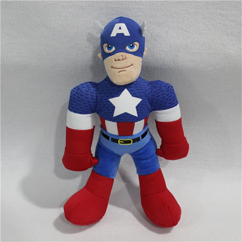 Disney 1piece 28cm The Avengers Captain America plush soft toys Captain America stuffed dolls
Disney 1piece 28cm The Avengers Captain America plush soft toys Captain America stuffed dolls