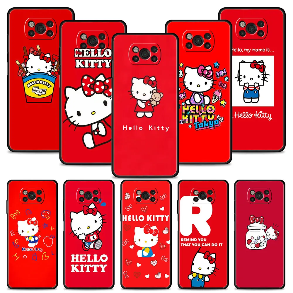 Phone Case for Xiaomi POCO X3 NFC M3 M4 Pro F1 MI 11T 11 10T Lite 10T Pro 9T Note 10lite 5G Cover Silicon Bumper Hello Cat
Phone Case for Xiaomi POCO X3 NFC M3 M4 Pro F1 MI 11T 11 10T Lite 10T Pro 9T Note 10lite 5G Cover Silicon Bumper Hello Cat
