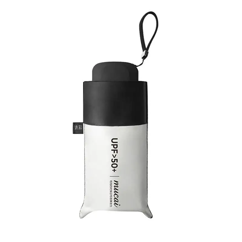 Карманный мини-зонт с защитой от УФ-излучения, Женский Ветрозащитный прочный складной зонтик от солнца, портативные солнцезащитные женские зонты
Карманный мини-зонт с защитой от УФ-излучения, Женский Ветрозащитный прочный складной зонтик от солнца, портативные солнцезащитные женские зонты