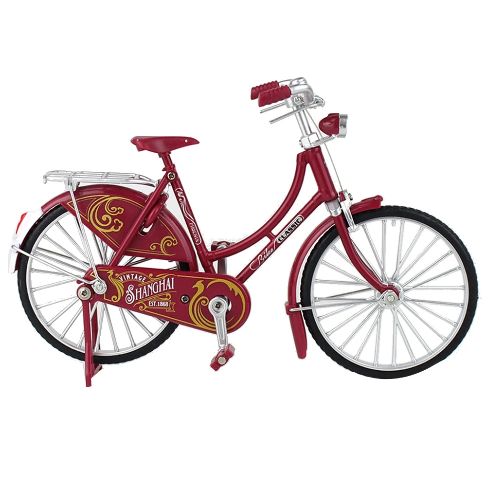 Mini 1:10 Alloy Model Bicycle Diecast Metal Finger Mountain Bike Retro Bike Adult Collectible Children Toy Style 1 Red
Mini 1:10 Alloy Model Bicycle Diecast Metal Finger Mountain Bike Retro Bike Adult Collectible Children Toy Style 1 Red