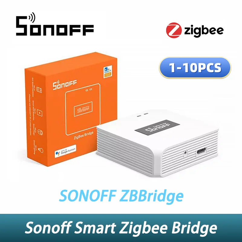 SONIFF Zigbee 3.0 Bridge PRO Remote Control ZigBee And Wi-Fi Devices On EWeLink APP Up To 128 Sub-device ZB Bridge- P Smart Home
SONIFF Zigbee 3.0 Bridge PRO Remote Control ZigBee And Wi-Fi Devices On EWeLink APP Up To 128 Sub-device ZB Bridge- P Smart Home