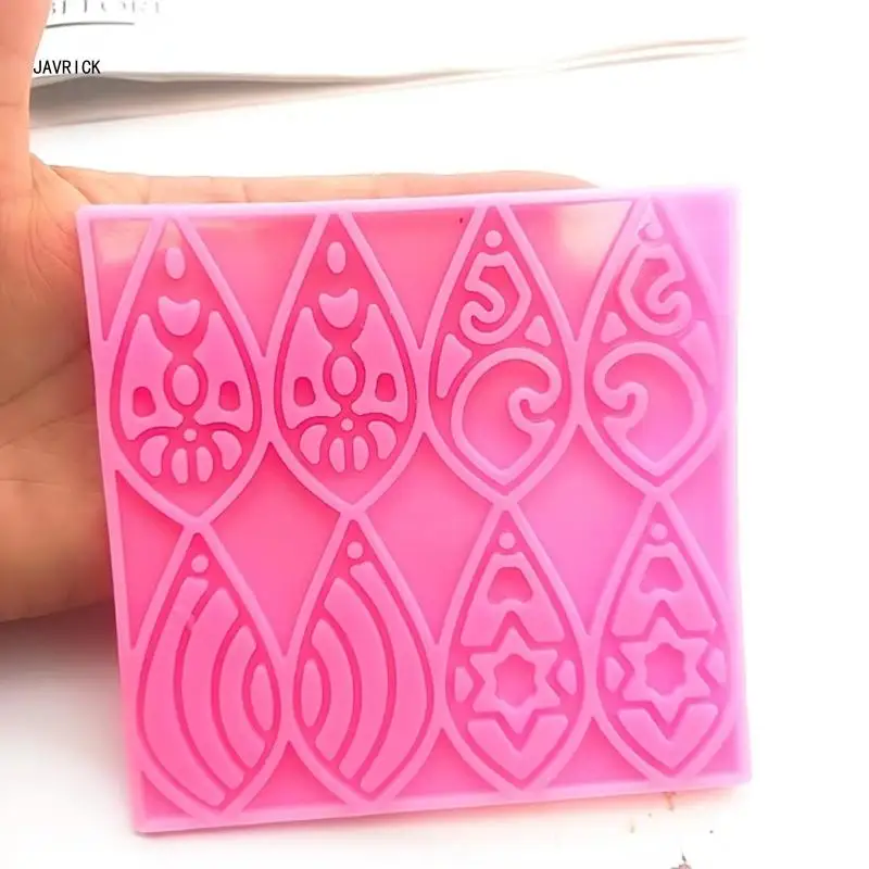 Resin Earring Molds with Hanging-Hole Jewelry Making DIY Keychain Charm Molds D0LC
Resin Earring Molds with Hanging-Hole Jewelry Making DIY Keychain Charm Molds D0LC
