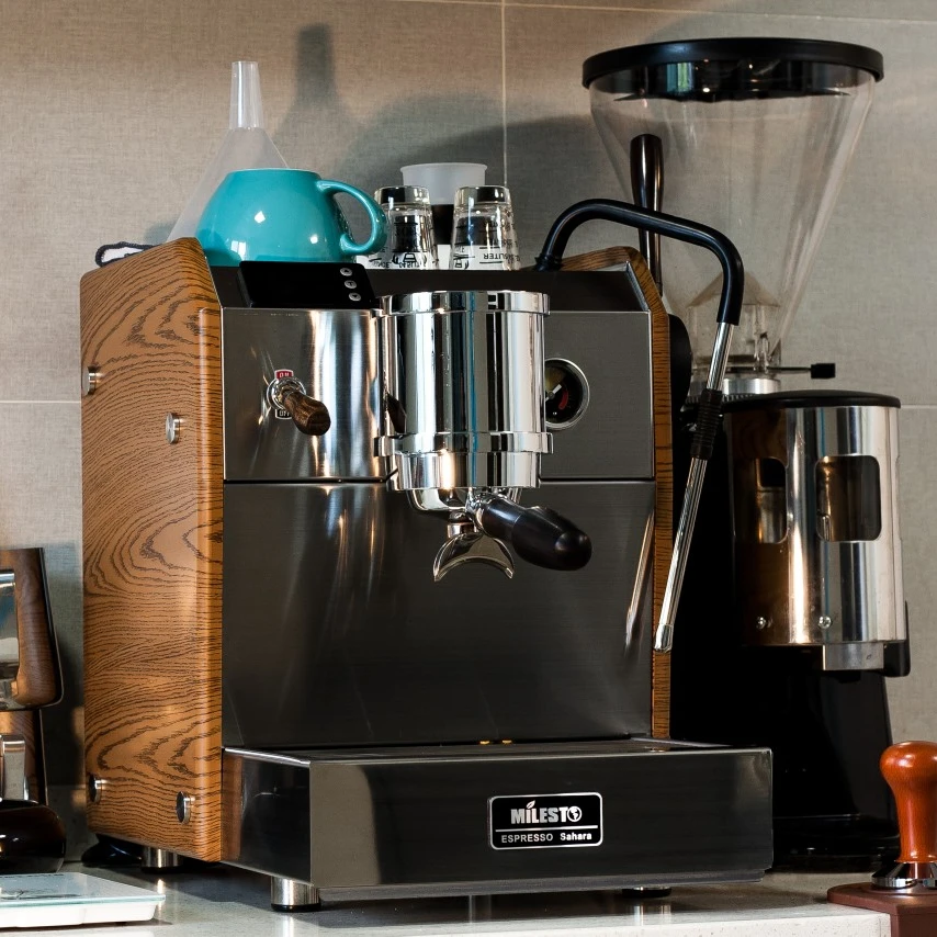 MILESTO EM-23 Commercial Professional Semi-automatic Espresso Coffee Machine 
MILESTO EM-23 Commercial Professional Semi-automatic Espresso Coffee Machine