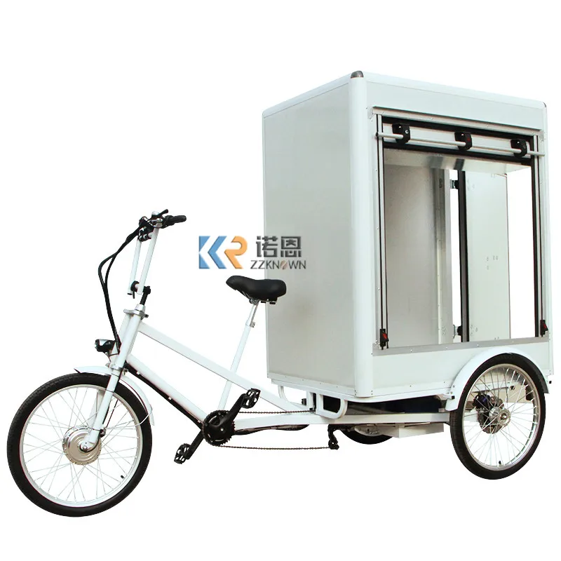 Electric Cargo Tricycle Closed Cabin Velo Adult Bicycle Delivery Bike for Adult with Big Box Cargo Bike Rickshaw Trike
Electric Cargo Tricycle Closed Cabin Velo Adult Bicycle Delivery Bike for Adult with Big Box Cargo Bike Rickshaw Trike