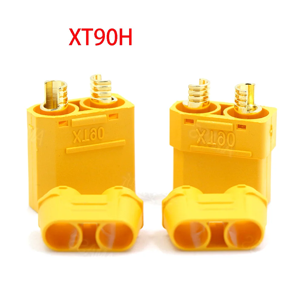 XT90H XT90 Sheathed Plug Connector Gold Plated Model Airplane Male and Female for RC Model Battery ESC
XT90H XT90 Sheathed Plug Connector Gold Plated Model Airplane Male and Female for RC Model Battery ESC