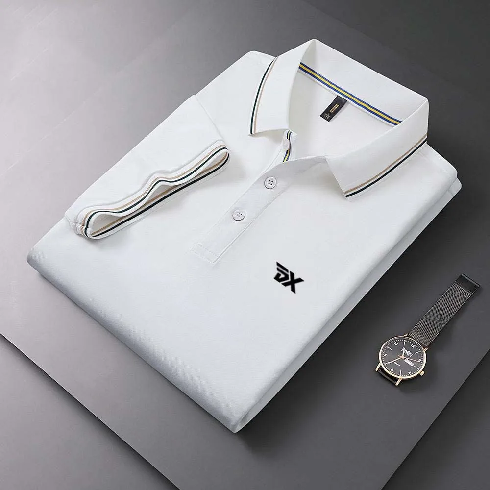Golf Apparel Men's Summer Knitted Polo Shirt Casual Business Polo Collar Short Sleeve T-shirt Golf Sports Top Men's Wear
Golf Apparel Men's Summer Knitted Polo Shirt Casual Business Polo Collar Short Sleeve T-shirt Golf Sports Top Men's Wear
