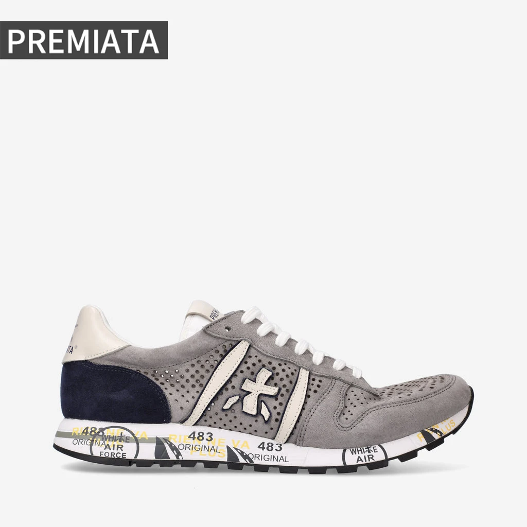 PREMIATA Men's Shoes Fashion Retro Cow Suede Perforated Breathable Sneakers Light Luxury Niche Casual Lightweight Running Shoes
PREMIATA Men's Shoes Fashion Retro Cow Suede Perforated Breathable Sneakers Light Luxury Niche Casual Lightweight Running Shoes