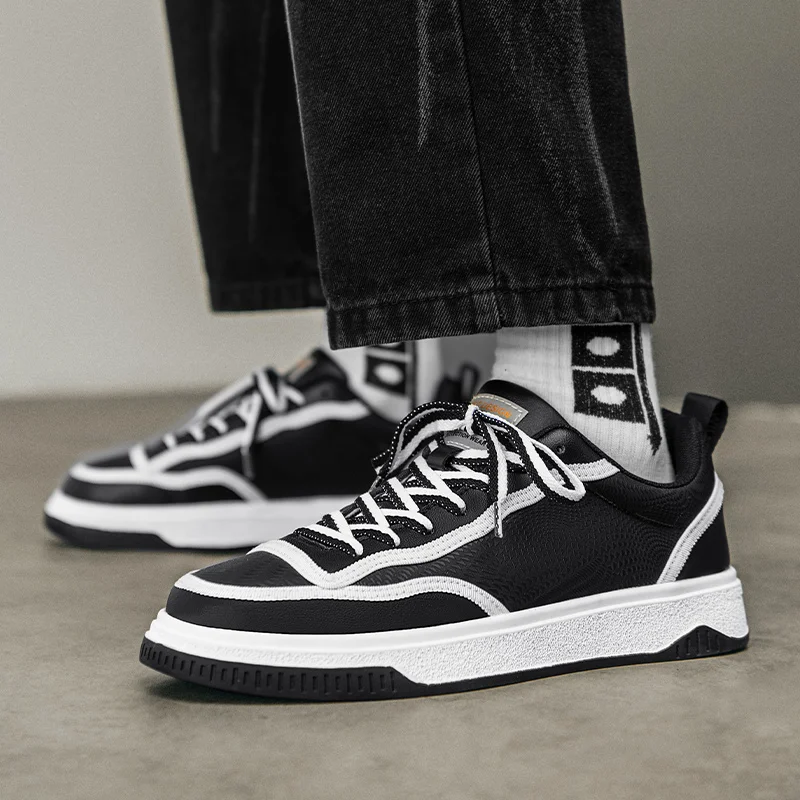 Men's Shoes Autumn 2023 New European Station Casual Leather Shoes Board Shoes Men's Low Top Small White Shoes Men's Style
Men's Shoes Autumn 2023 New European Station Casual Leather Shoes Board Shoes Men's Low Top Small White Shoes Men's Style