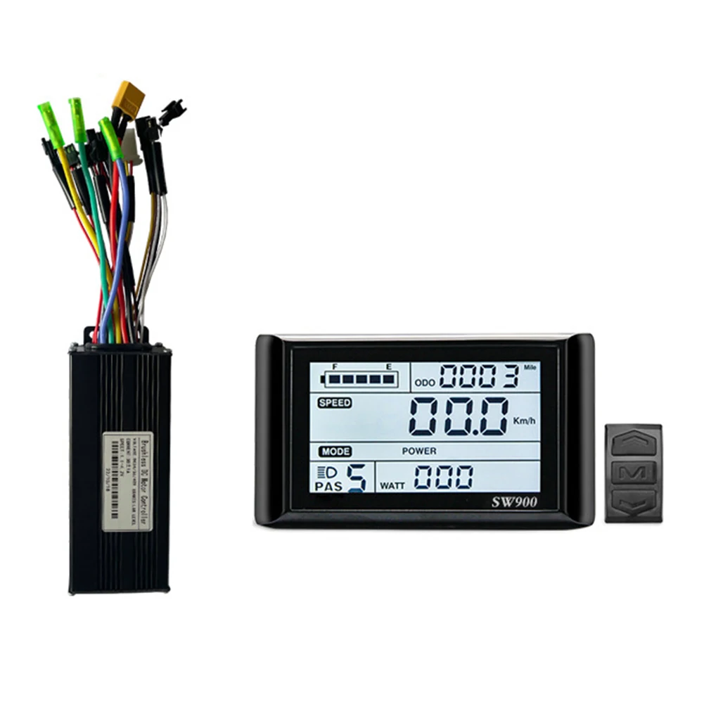 SW900 Display Sine Wave Controller For E-bike Electric Scooter With Self-learning Function High Performance High Quality
SW900 Display Sine Wave Controller For E-bike Electric Scooter With Self-learning Function High Performance High Quality