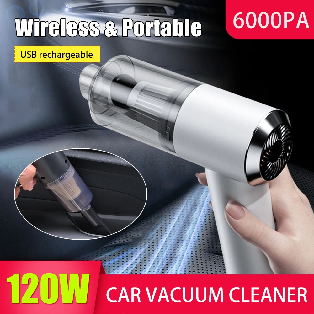 Wireless Car Vacuum Cleaner Portable Handheld Vacuum Cleaner 16000Pa Strong Suction Vacuum Cleaner For Car Home Office
Wireless Car Vacuum Cleaner Portable Handheld Vacuum Cleaner 16000Pa Strong Suction Vacuum Cleaner For Car Home Office
