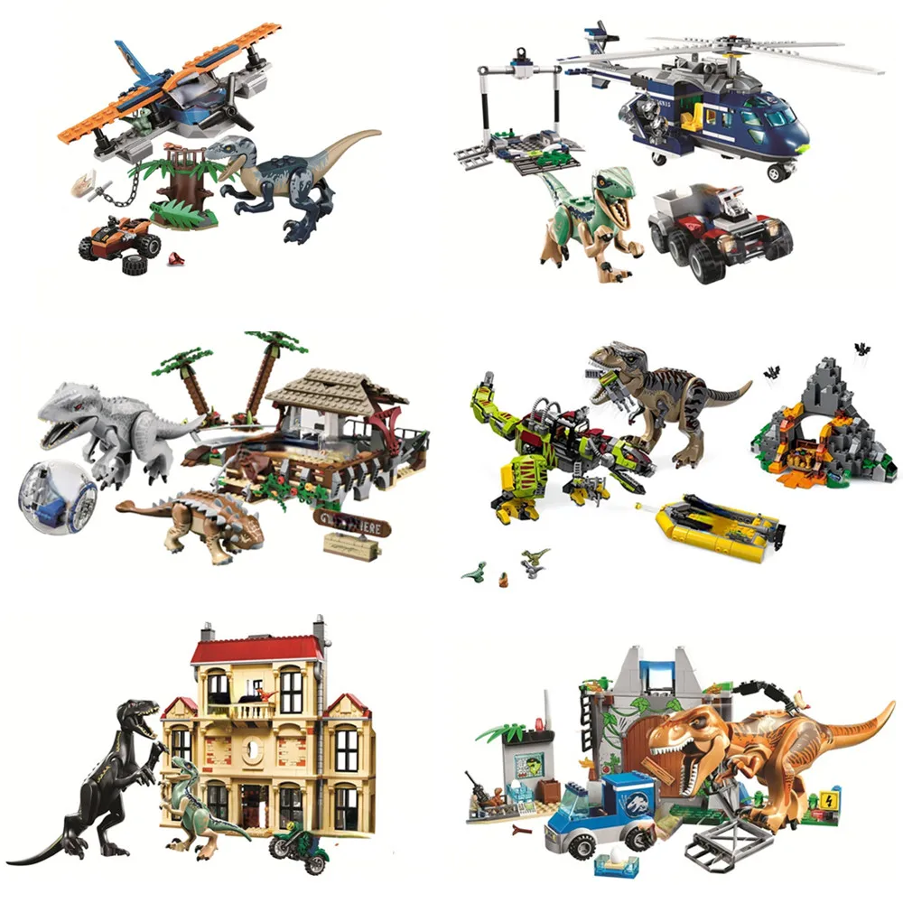 New Jurassic World Dinosaur Dragon Park Boys Toys Set Diy Kit Model Building Blocks Bricks Kids Toys Gift
New Jurassic World Dinosaur Dragon Park Boys Toys Set Diy Kit Model Building Blocks Bricks Kids Toys Gift