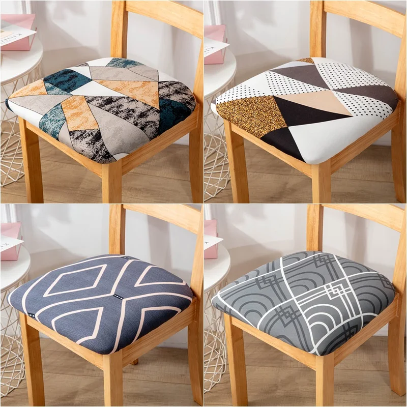 Чехол для обеденного стула с геометрическим рисунком, эластичные чехлы из спандекса для подушек, Нескользящие чехлы для стульев для гостин...
Чехол для обеденного стула с геометрическим рисунком, эластичные чехлы из спандекса для подушек, Нескользящие чехлы для стульев для гостин...