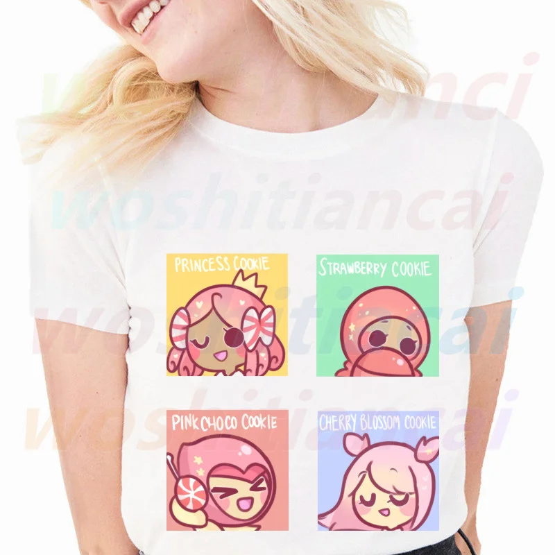 Cookie Run Game Kawaii Aesthetic Summer Tshirts Casual Round Neck Short Slee Top Tee Shirt,Drop Ship
Cookie Run Game Kawaii Aesthetic Summer Tshirts Casual Round Neck Short Slee Top Tee Shirt,Drop Ship