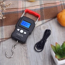 Mini Digital Scale Portable Handy Pocket Weight For Fishing Luggage Travel Weighting Steelyard Electronic Hanging Hook Scale