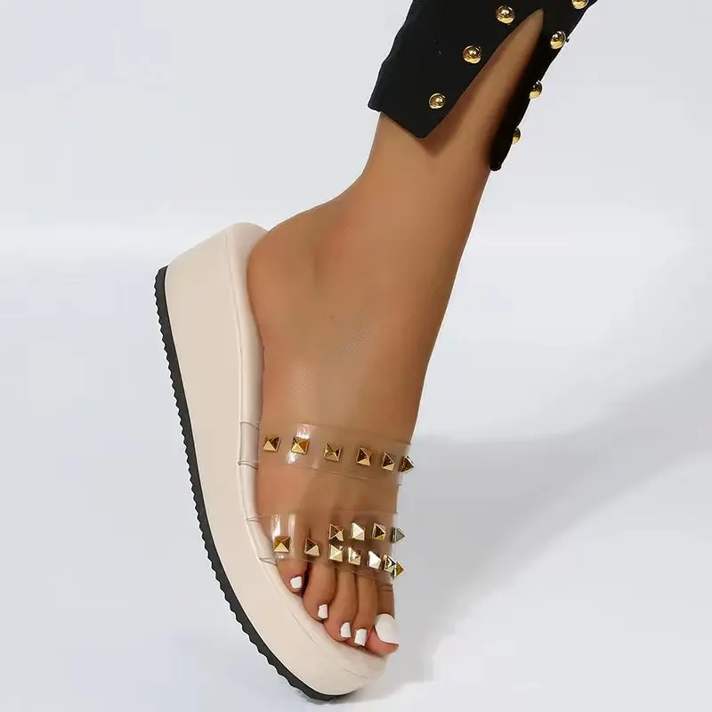 2022 on Sale INS Hot Sale Open Toe Platform Wedges Leopard PVC Trendy Women's Slides Summer Sexy Party Club Animal Shoes Large
2022 on Sale INS Hot Sale Open Toe Platform Wedges Leopard PVC Trendy Women's Slides Summer Sexy Party Club Animal Shoes Large