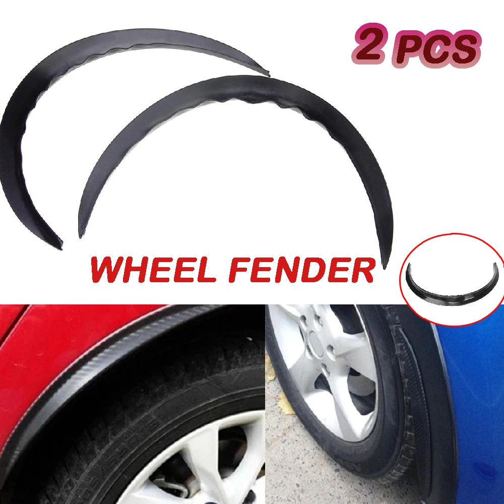 2pcs Universal Flexible Car Glossy Black Wheel Fender Mudguards Extension Wide Arch Protector Auto Accessories For Car Truck SUV
2pcs Universal Flexible Car Glossy Black Wheel Fender Mudguards Extension Wide Arch Protector Auto Accessories For Car Truck SUV